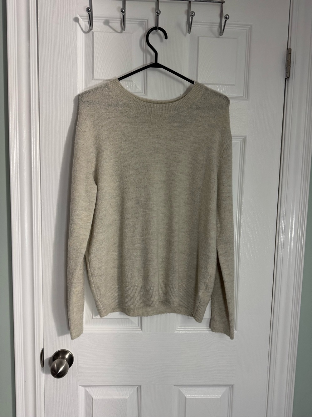 H&M Cream Crewneck Sweater